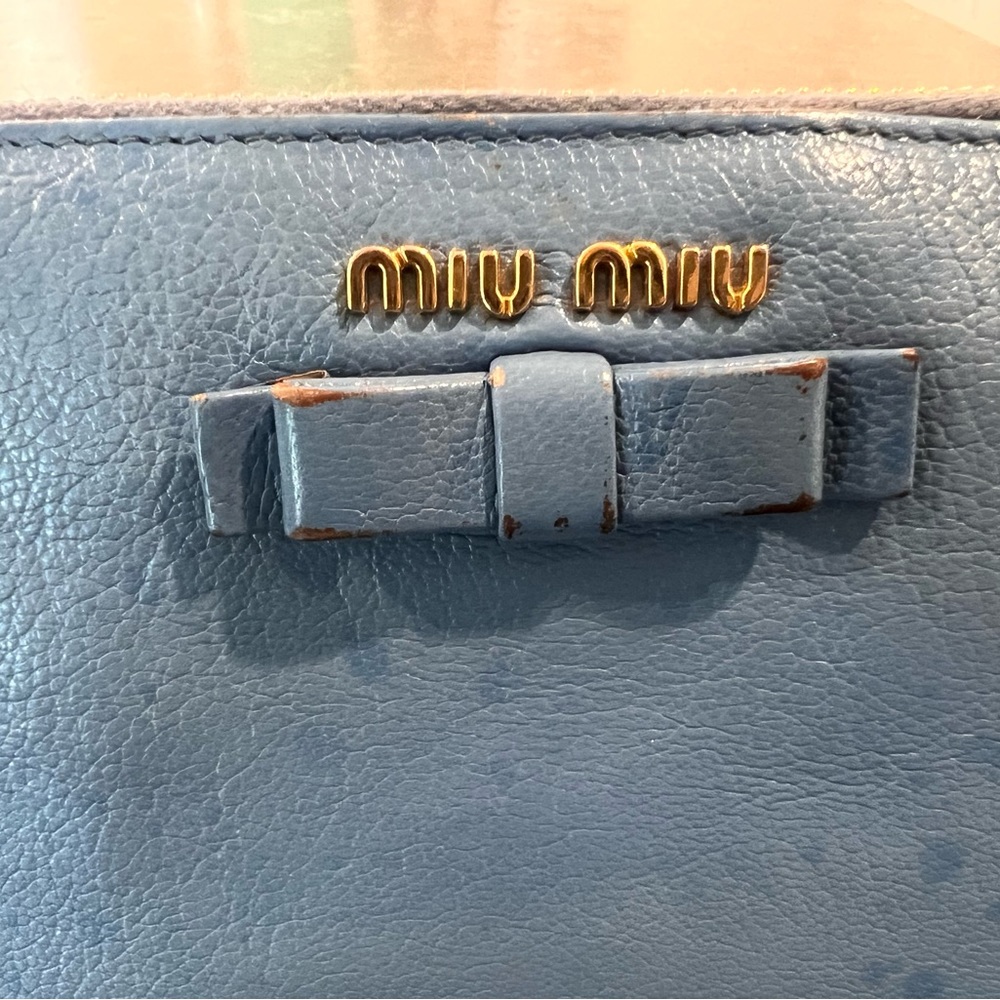 Euc Miu Miu Zippy Wallet - image 2